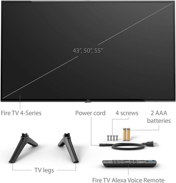 Amazon Fire TV 55" 4-Series 4K UHD smart TV with Fire TV Alexa - Image 2