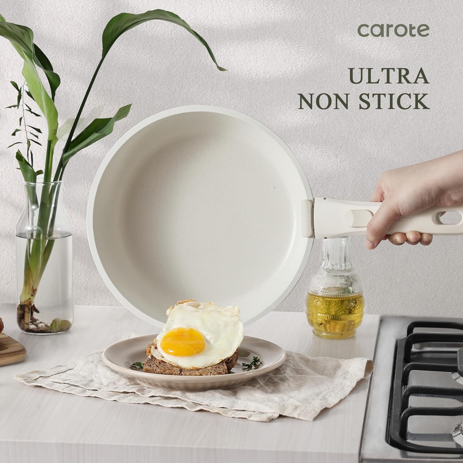CAROTE Pots and Pans Set Non Stick, Cookware Sets Nonstick - Image 2