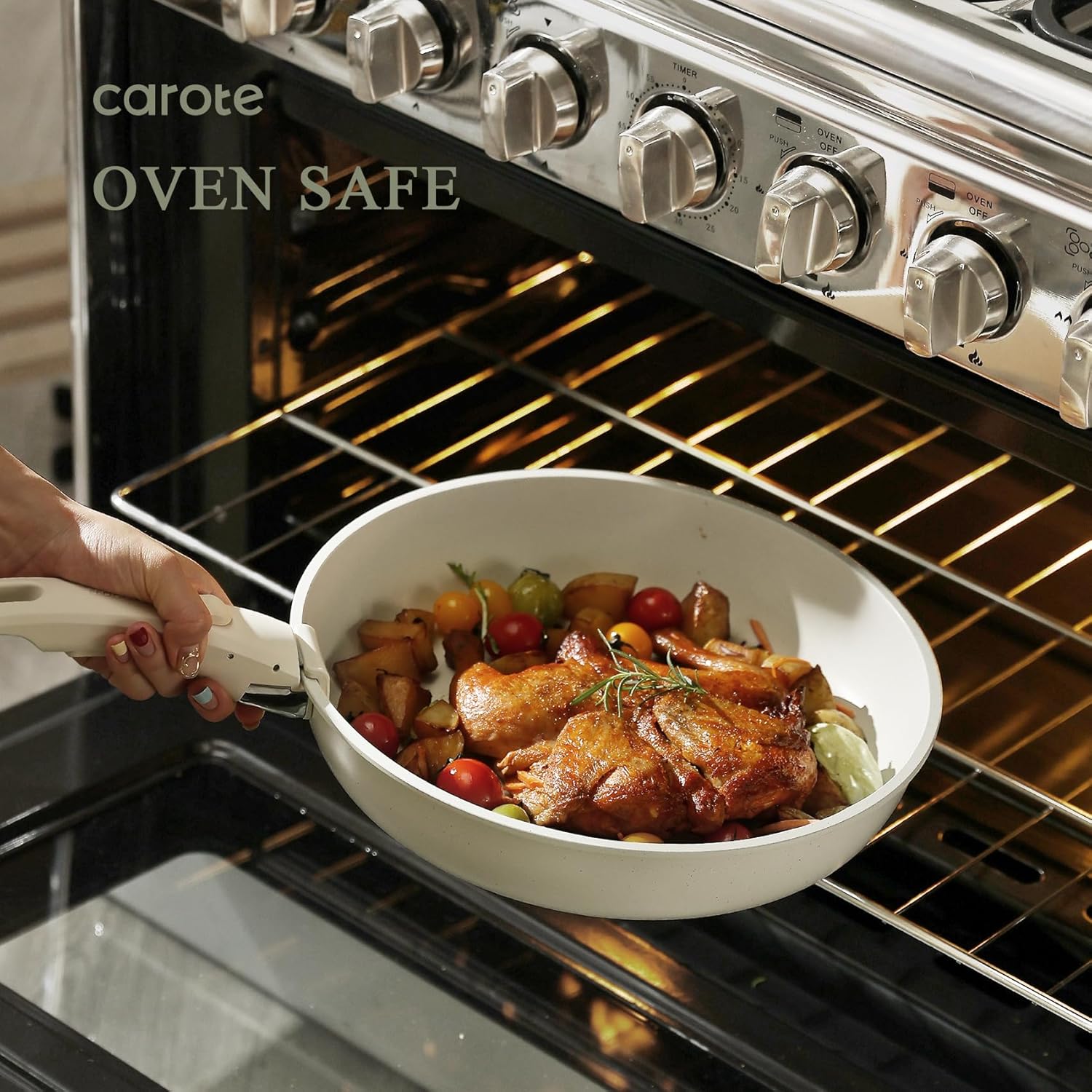 CAROTE Pots and Pans Set Non Stick, Cookware Sets Nonstick - Image 3