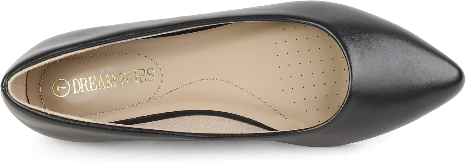 DREAM PAIRS Women's Casual Pointed Toe Ballet Comfort Soft Slip On Flats Shoes - Image 4