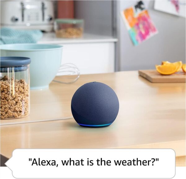 Amazon Echo Dot (5th Gen, 2022 release) | With bigger - Image 3