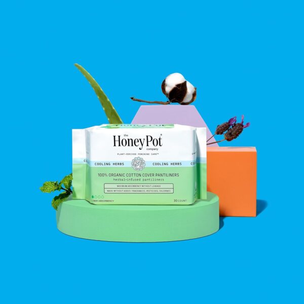 The Honey Pot Company - 120 ct - Herbal Panty Liners for Women