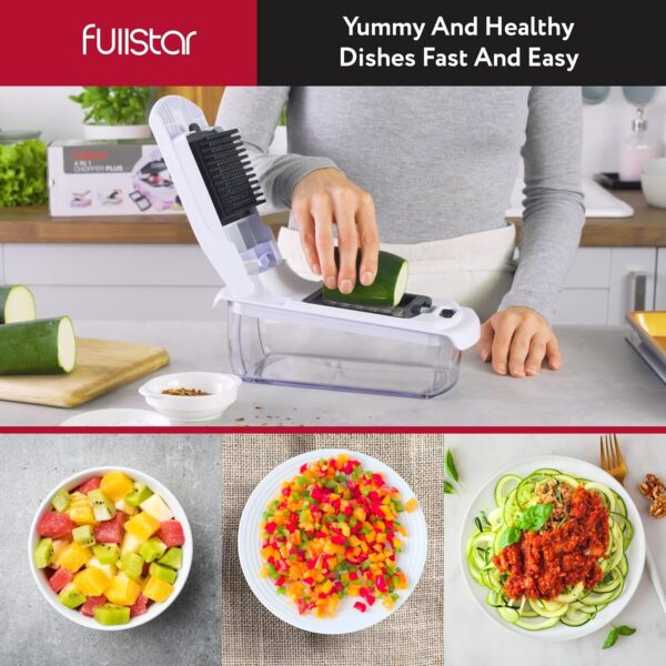Fullstar Vegetable Chopper - Food Chopper - Onion Chopper - Image 4