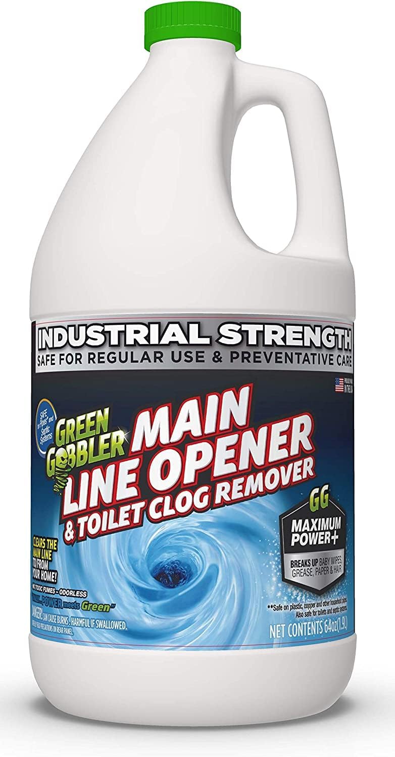 Green Gobbler Ultimate Main Drain Opener | Drain cleaner Hair Clog