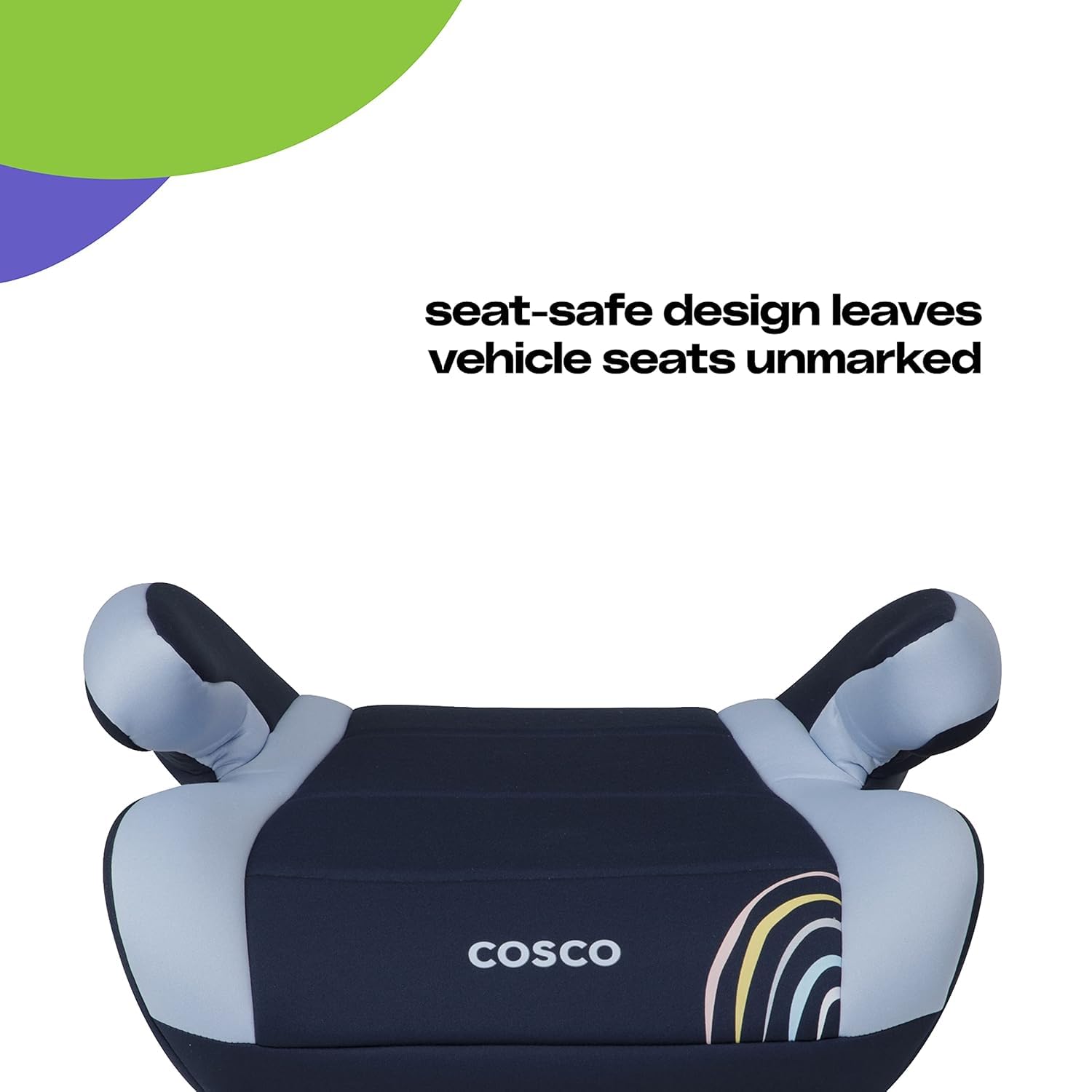 Cosco Topside Backless Booster Car Seat, Lightweight Booster Seats for Cars - Image 2