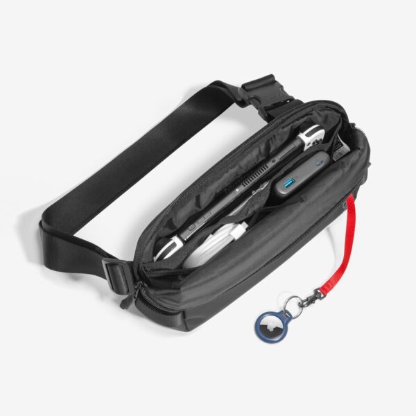 tomtoc Compact EDC Sling Bag, Minimalist Chest Shoulder Backpack - Image 3