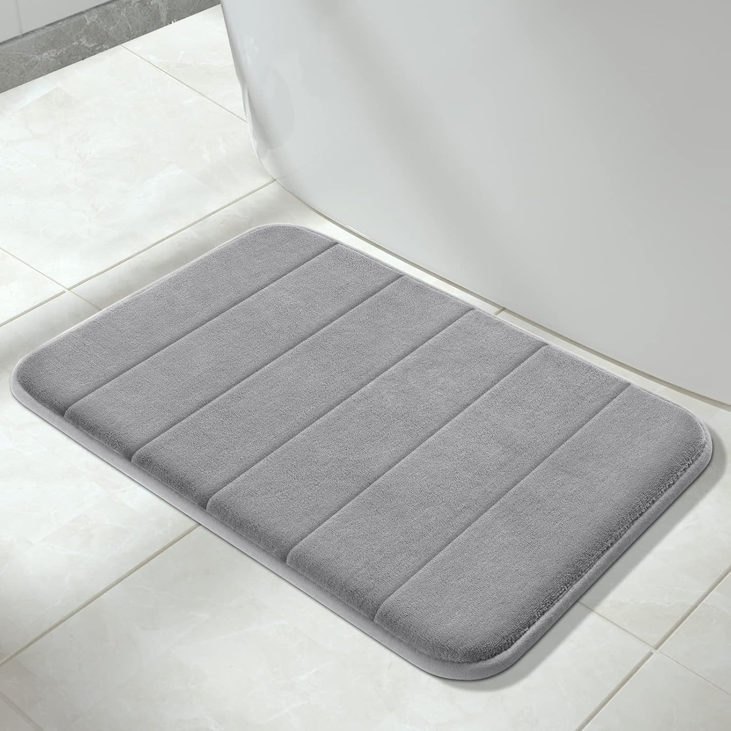 Yimobra MemoryFoam Bath Mat Rug, 24 x 17 Inches, Comfortable, Soft