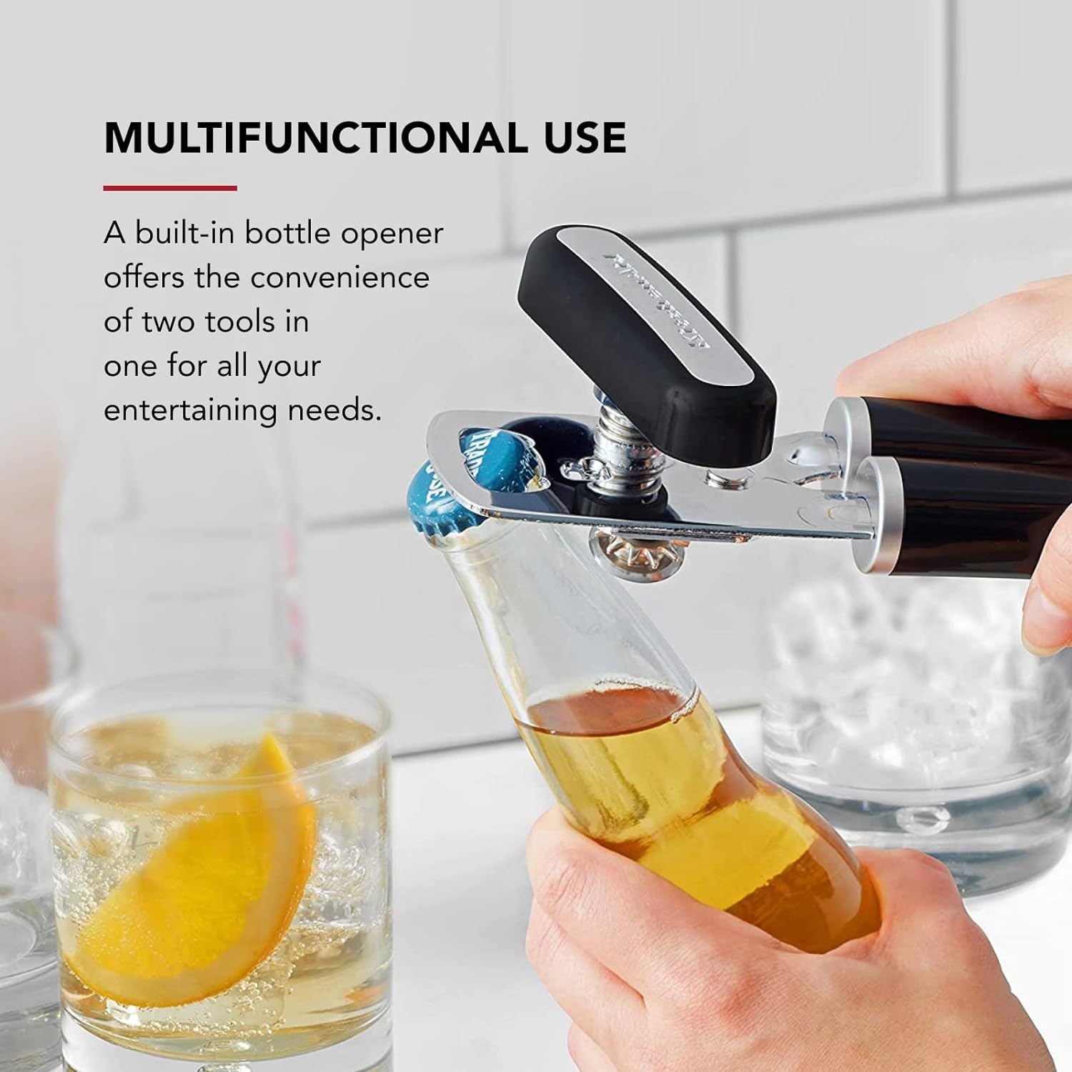 KitchenAid Classic Multifunction Can Opener / Bottle Opener - Image 4