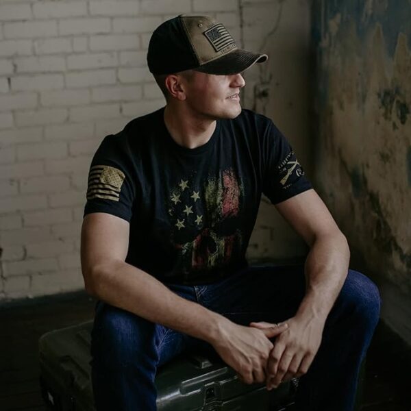 Grunt Style Men's American Reaper 2.0 Short-Sleeve Tee - Image 3