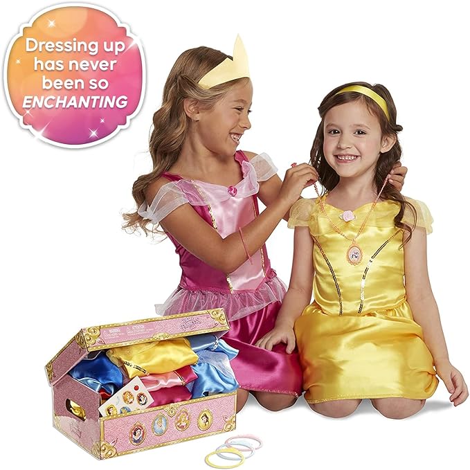 Disney Princess Dress Up Trunk Deluxe 21 Piece Officially Licensed - Image 4