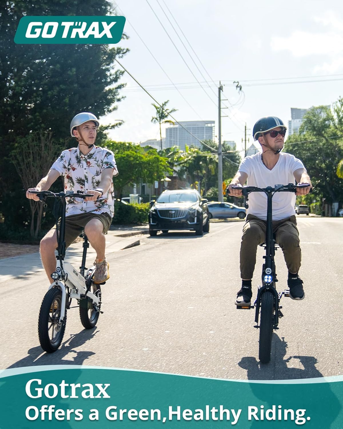 Gotrax S3 Electric Bike, 16x3.0 Fat Tire Electric Bicycle Adults, 750W Peak Motor, - Image 2