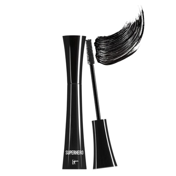 IT Cosmetics Superhero Mascara – Super Elastic Stretch Black Mascara