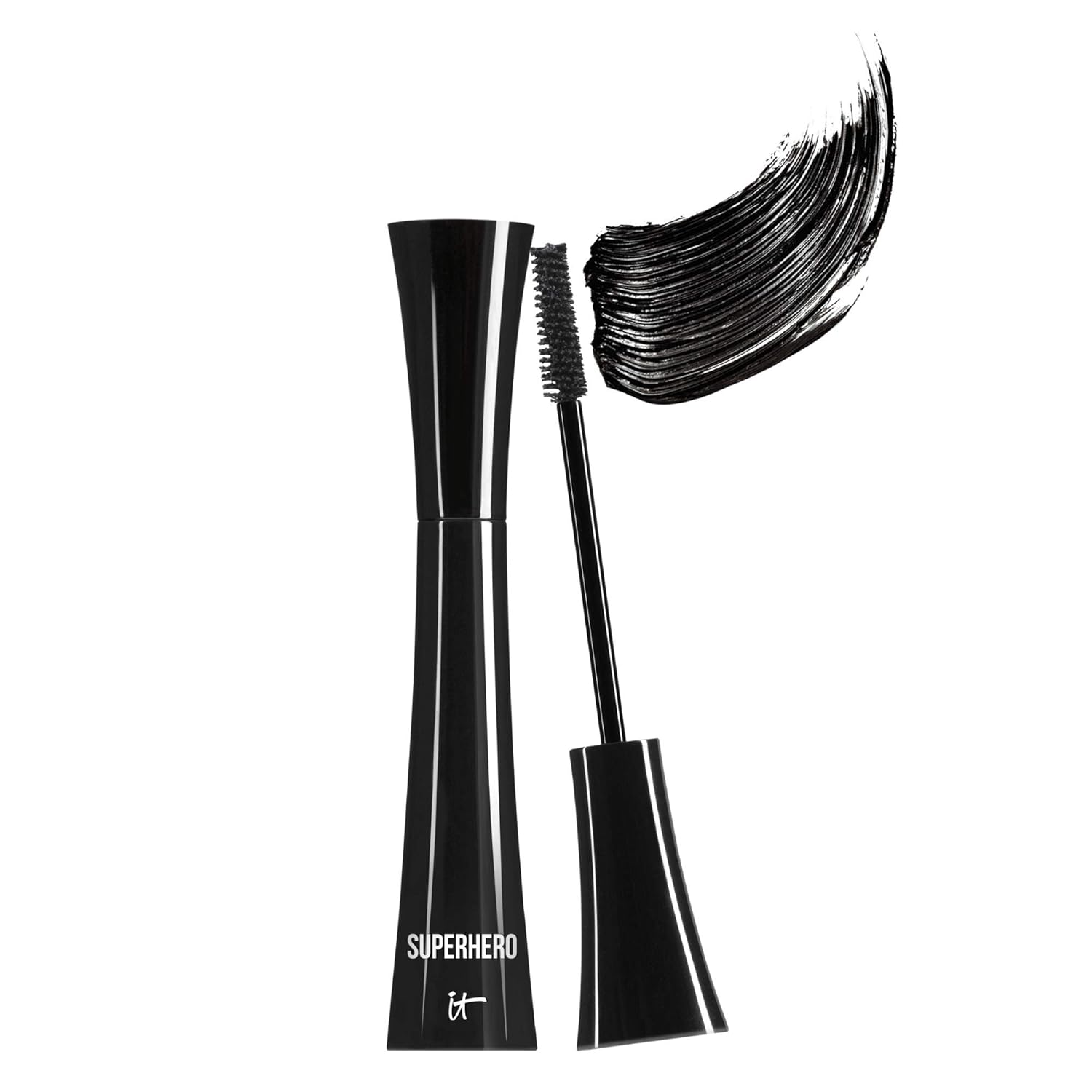 IT Cosmetics Superhero Mascara – Super Elastic Stretch Black Mascara
