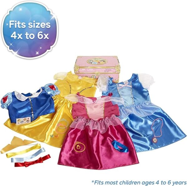 Disney Princess Dress Up Trunk Deluxe 21 Piece Officially Licensed - Image 2
