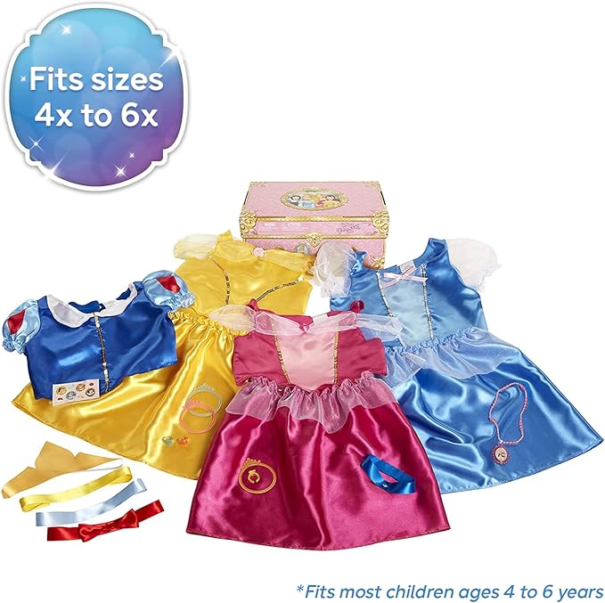 Disney Princess Dress Up Trunk Deluxe 21 Piece Officially Licensed - Image 2