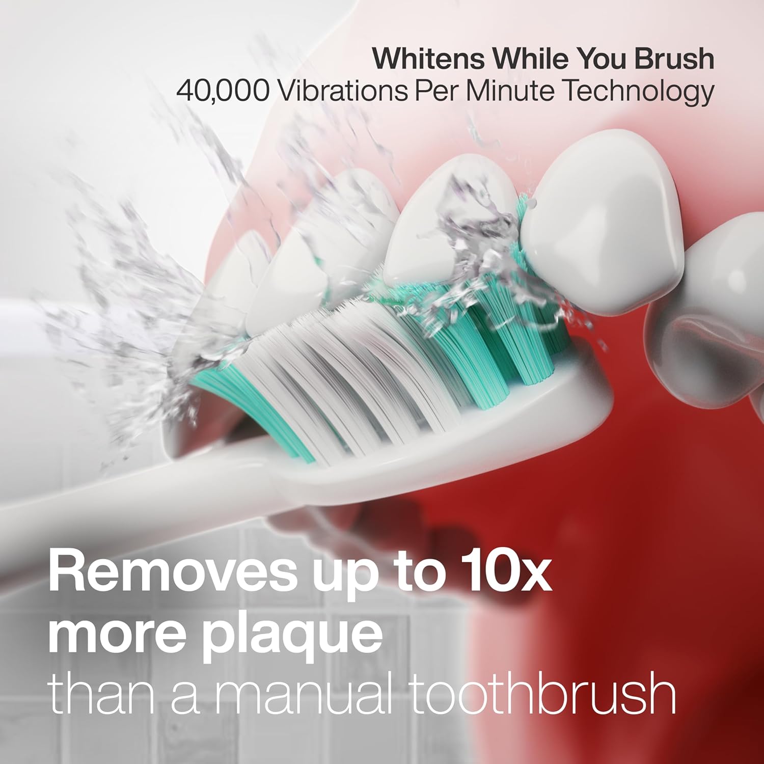 Aquasonic Vibe Series Ultra-Whitening Toothbrush – ADA Accepted Electric Toothbrush - Image 4