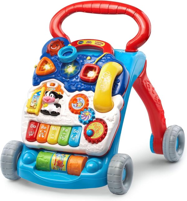 VTech Sit-To-Stand Learning Walker (Frustration Free Packaging), Blue - Image 3