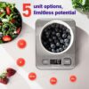 Etekcity Food Kitchen Scale, Digital Grams and Ounces for Weight Loss, - Image 2