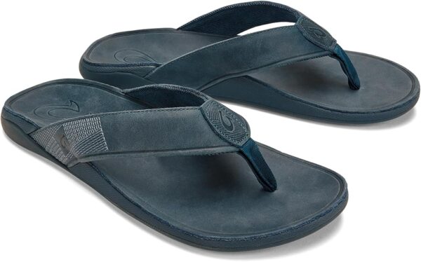 OluKai Tuahine Men's Beach Sandals, Quick Dry Flip-Flop Slides, Waterproof - Image 4